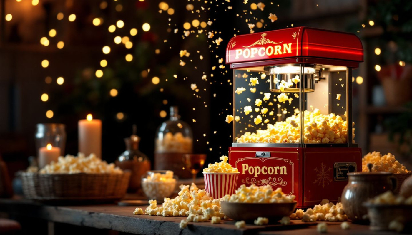 Comment les machines à popcorn influencent vos soirées film ?
