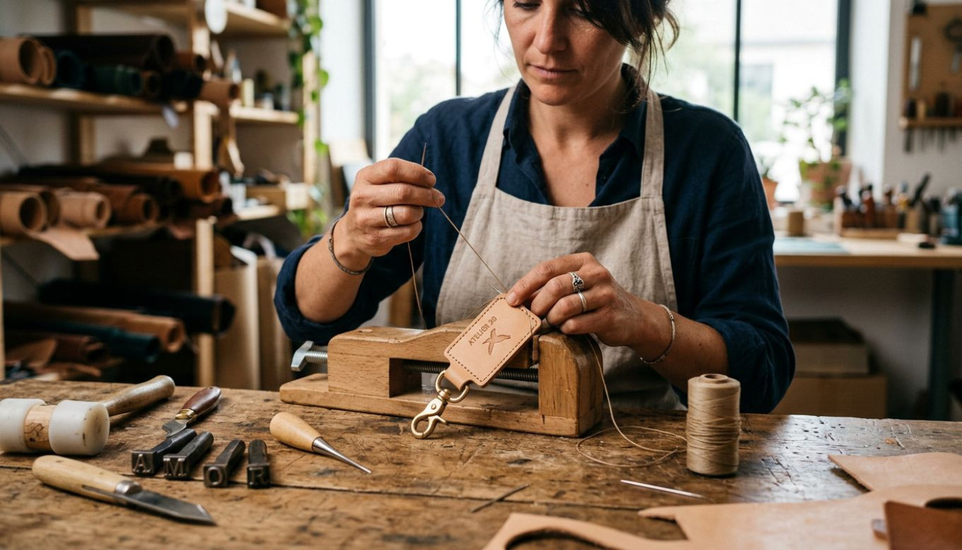 Le processus de création d'un porte-clés sur mesure