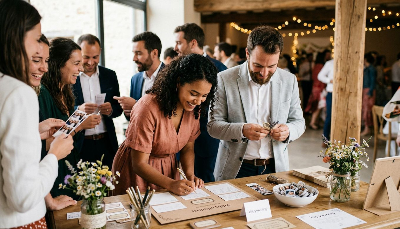 Petites attentions, grands souvenirs : les animations qui marquent les invités